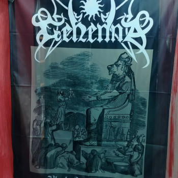 GEHENNA - Black Seared Heart (Flag)