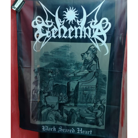 GEHENNA - Black Seared Heart (Flag)