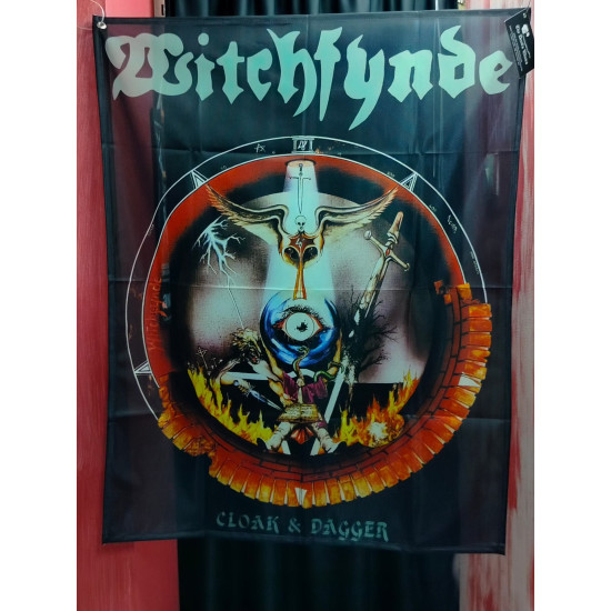 Witchfynde - Cloak & Dagger (Flag)
