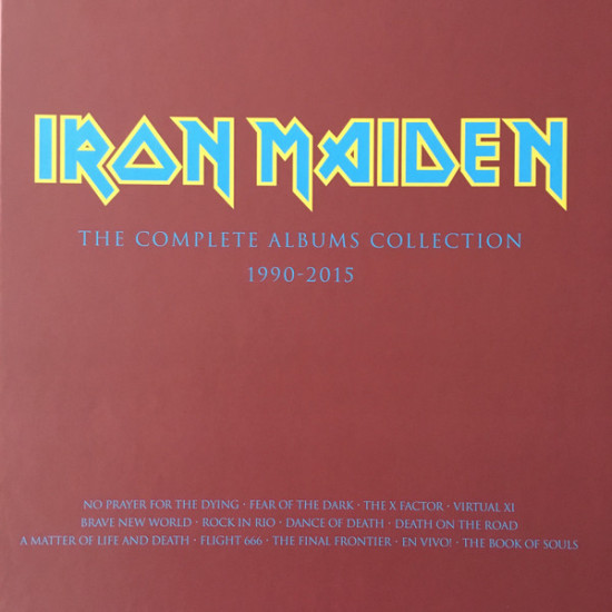 Iron Maiden ‎– The Complete Albums Collection 1990-2015 (BOX)