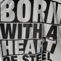 Manowar - Born with a heart of steel (T-Shirt)