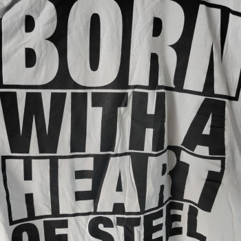 Manowar - Born with a heart of steel (T-Shirt)