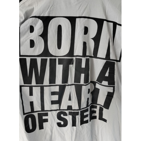 Manowar - Born with a heart of steel (T-Shirt)