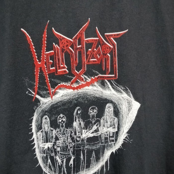 HELLRAZORS - Skull Metal (T-shirt)