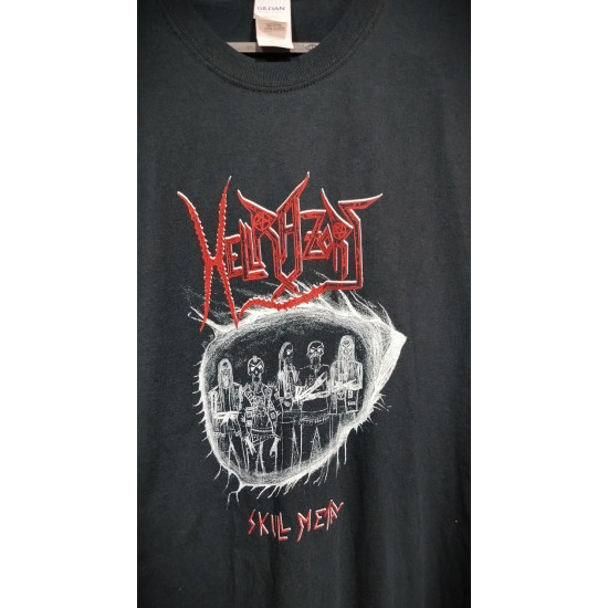 HELLRAZORS - Skull Metal (T-shirt)
