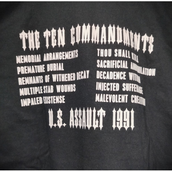 MALEVOLENT CREATION - The Ten Commandments (T-shirt) 