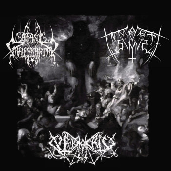 Satanis Maleficarum / In Morte Sumus / Nekrokrist SS – Covenant of the Unholy Trinity (SPLIT CD)