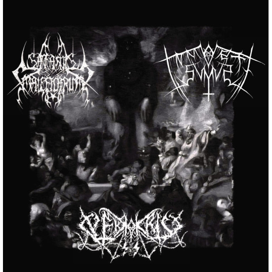 Satanis Maleficarum / In Morte Sumus / Nekrokrist SS – Covenant of the Unholy Trinity (SPLIT CD)