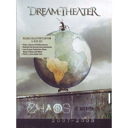 Dream Theater ‎– Chaos In Motion (Double DVD & Triple CD)