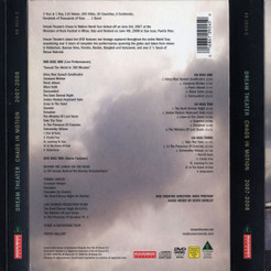 Dream Theater ‎– Chaos In Motion (Double DVD & Triple CD)