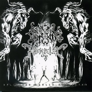 Heretic (4) / Bestial Summoning - Splitting Skulls For Satan