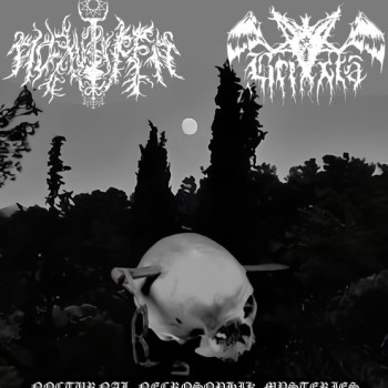 Noxulifer / Brixxta - Nocturnal Necrosophik Mysteries (SPLIT CD)