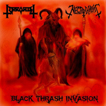 Terrorist (5) / Necrochakal - Black Thrash Invasion