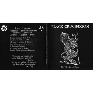 Black Crucifixion - The Fallen One Of Flames