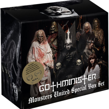 Gothminister ‎– Monsters United Special Box Set (7 CD'S & 1 DVD)