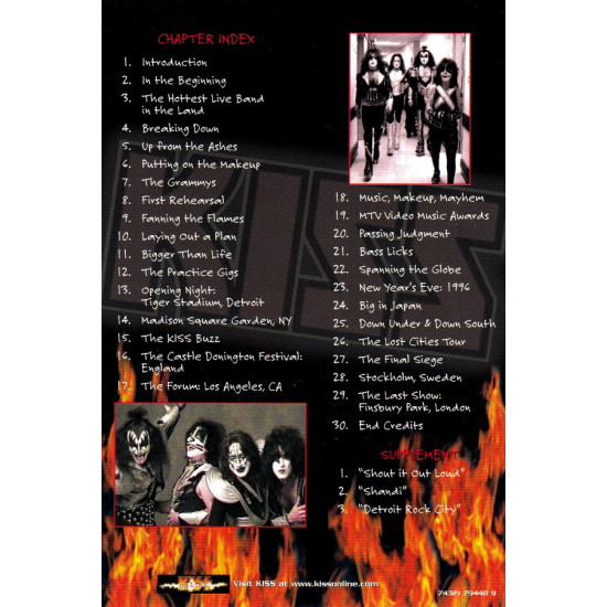 Kiss ‎– The Second Coming DVD