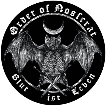 Order of Nosferat - Blut ist Leben Pin